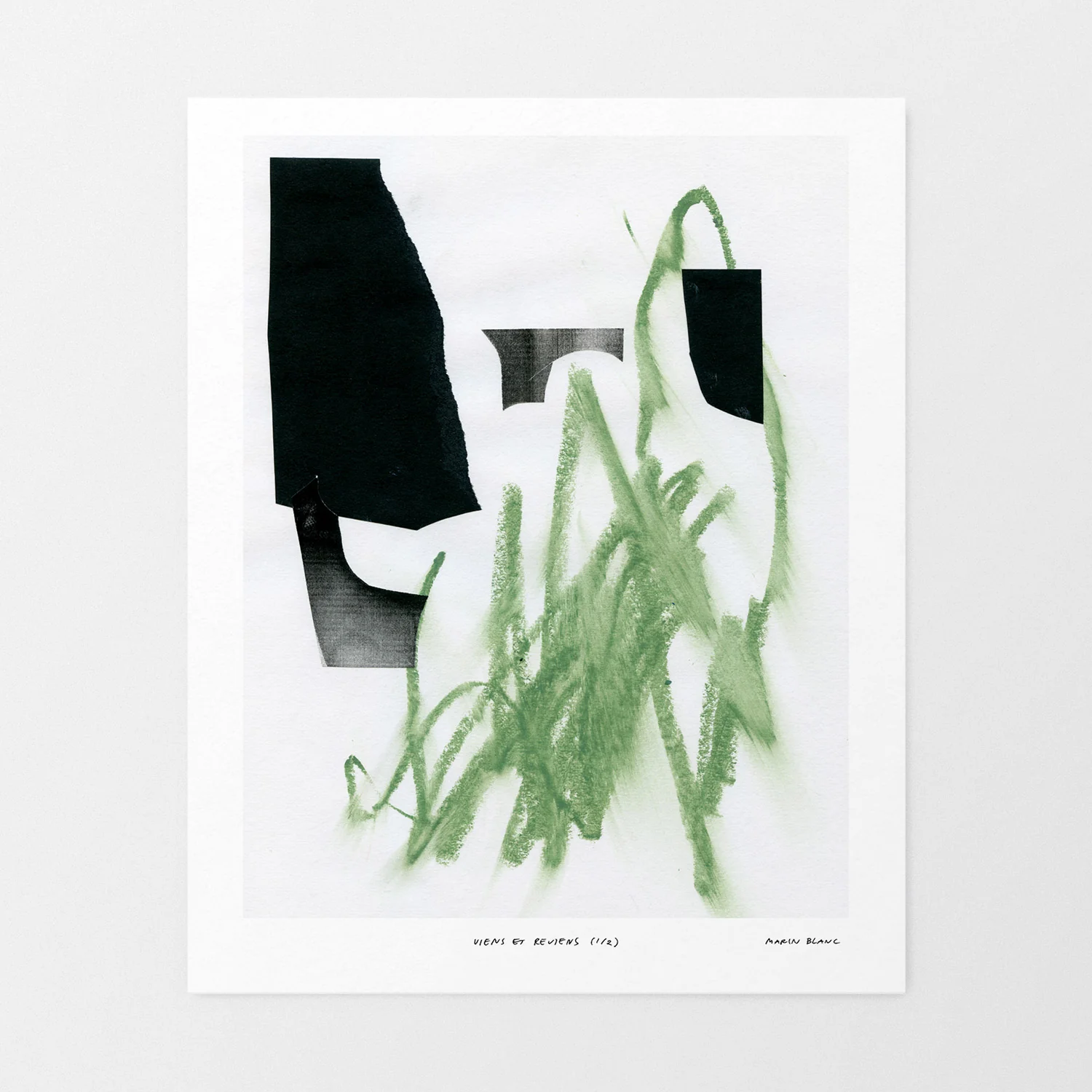 Affiche collage 'Viens et reviens (1/2)'
