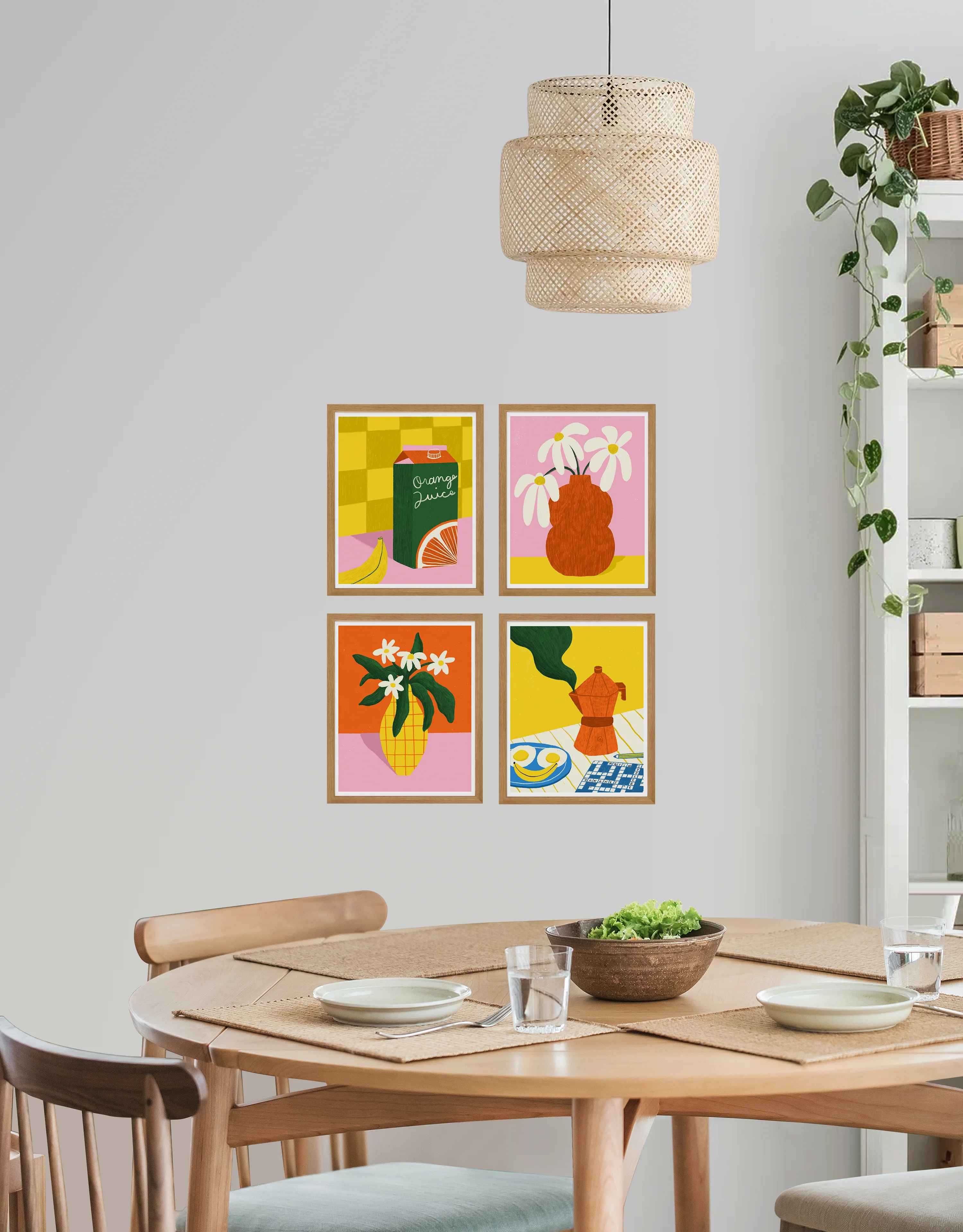 Affiche 'Deux oeufs, banane, mots croisés' - Image 2