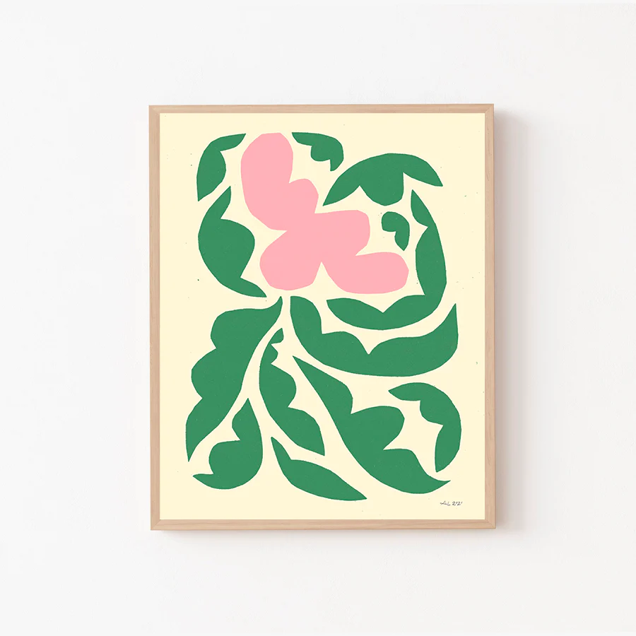 Affiche 'Pivoine'