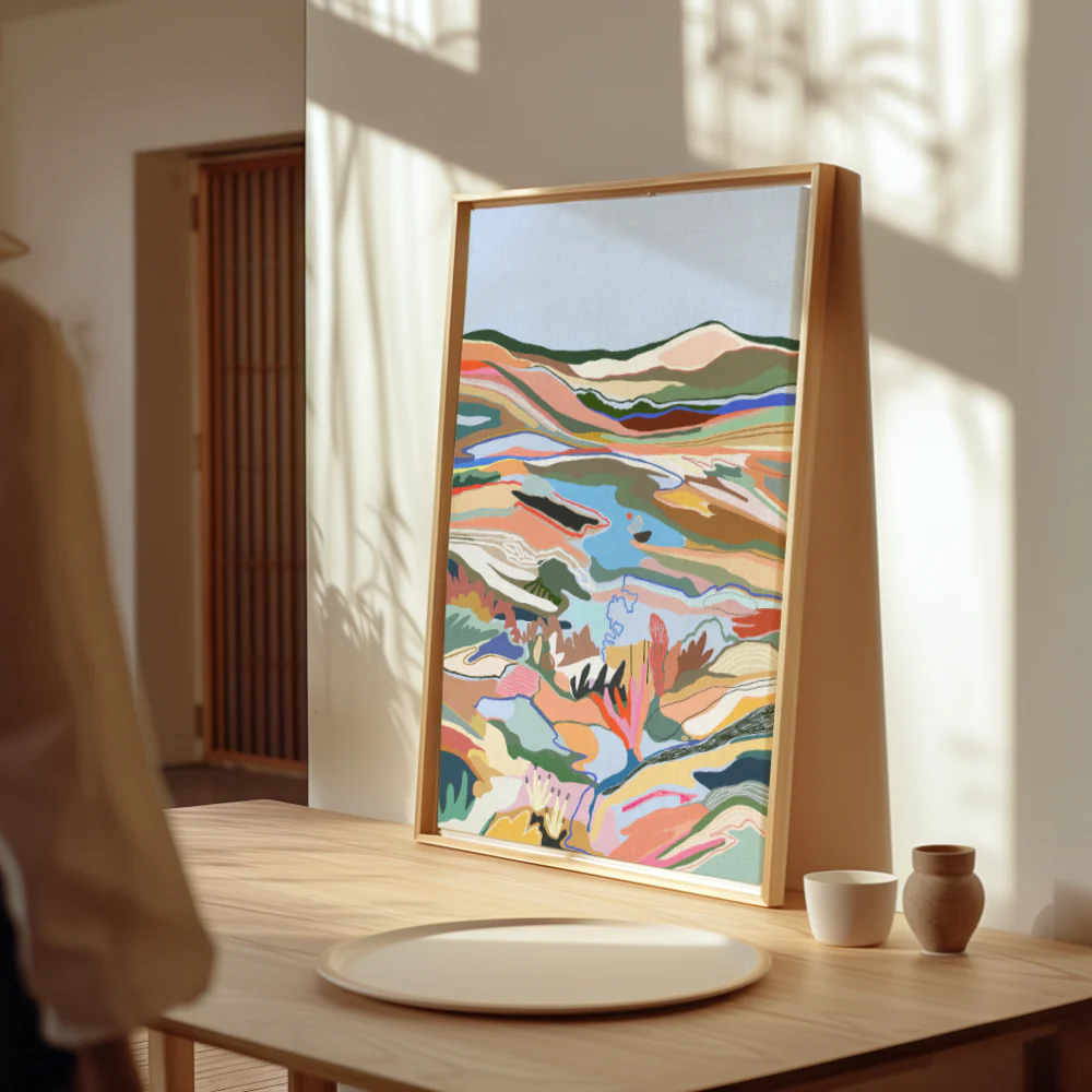 Affiche 'Reflecting' - Image 2