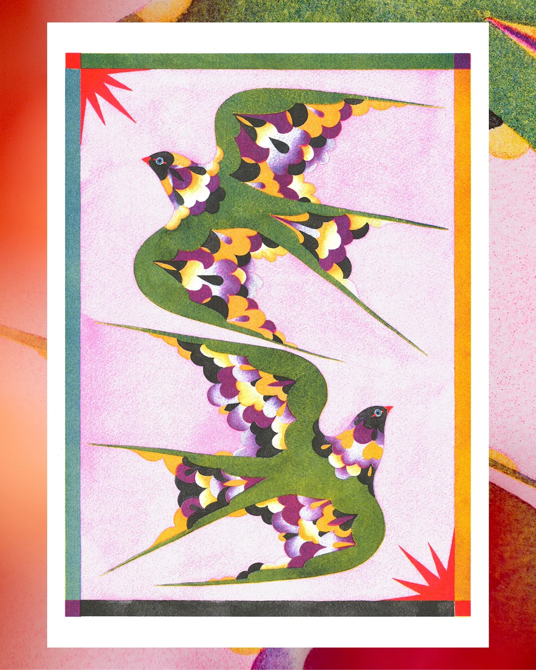 Affiche risographie 'Dance' - Image 3