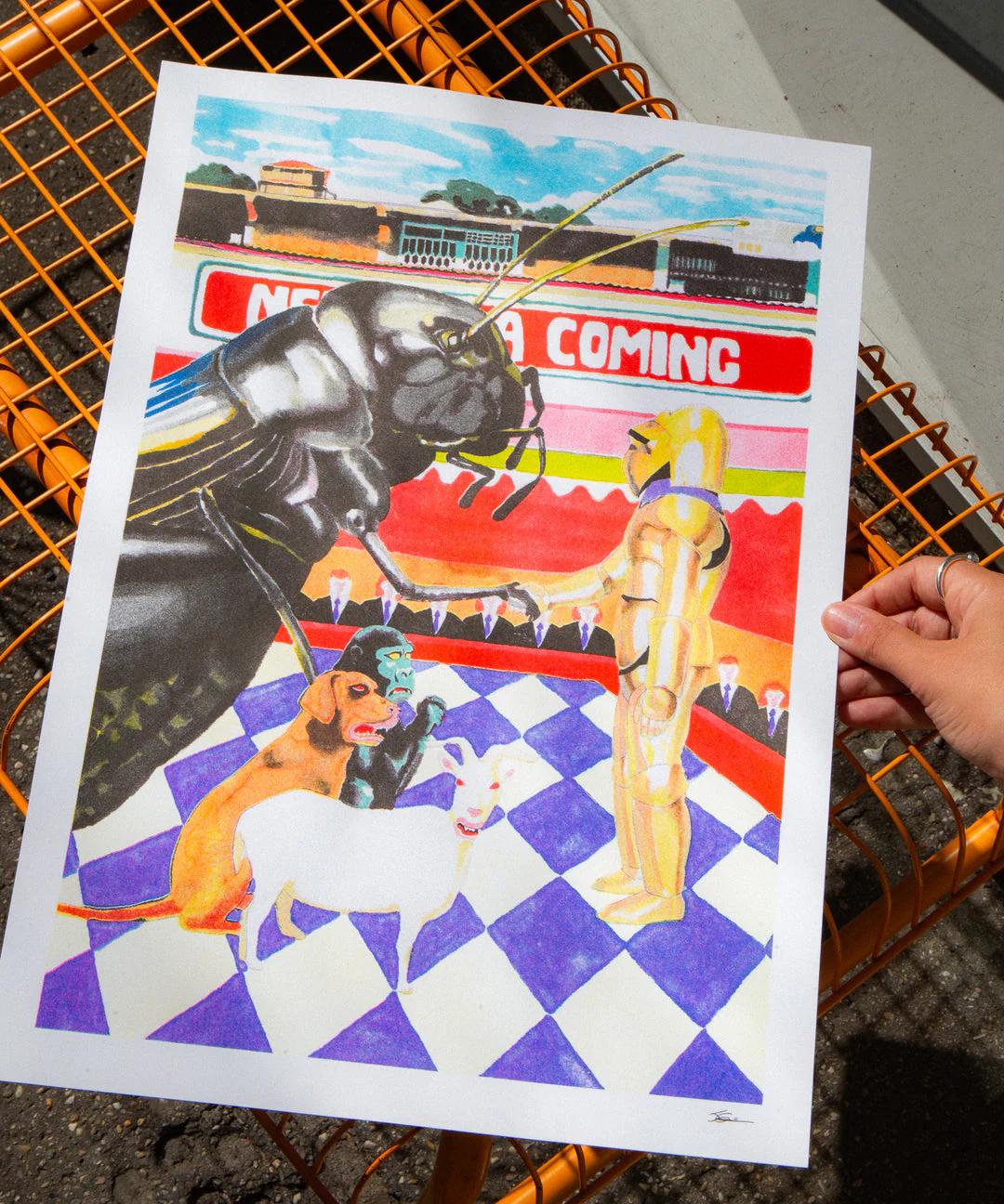 Affiche risographie 'If a new era were coming' - Image 4