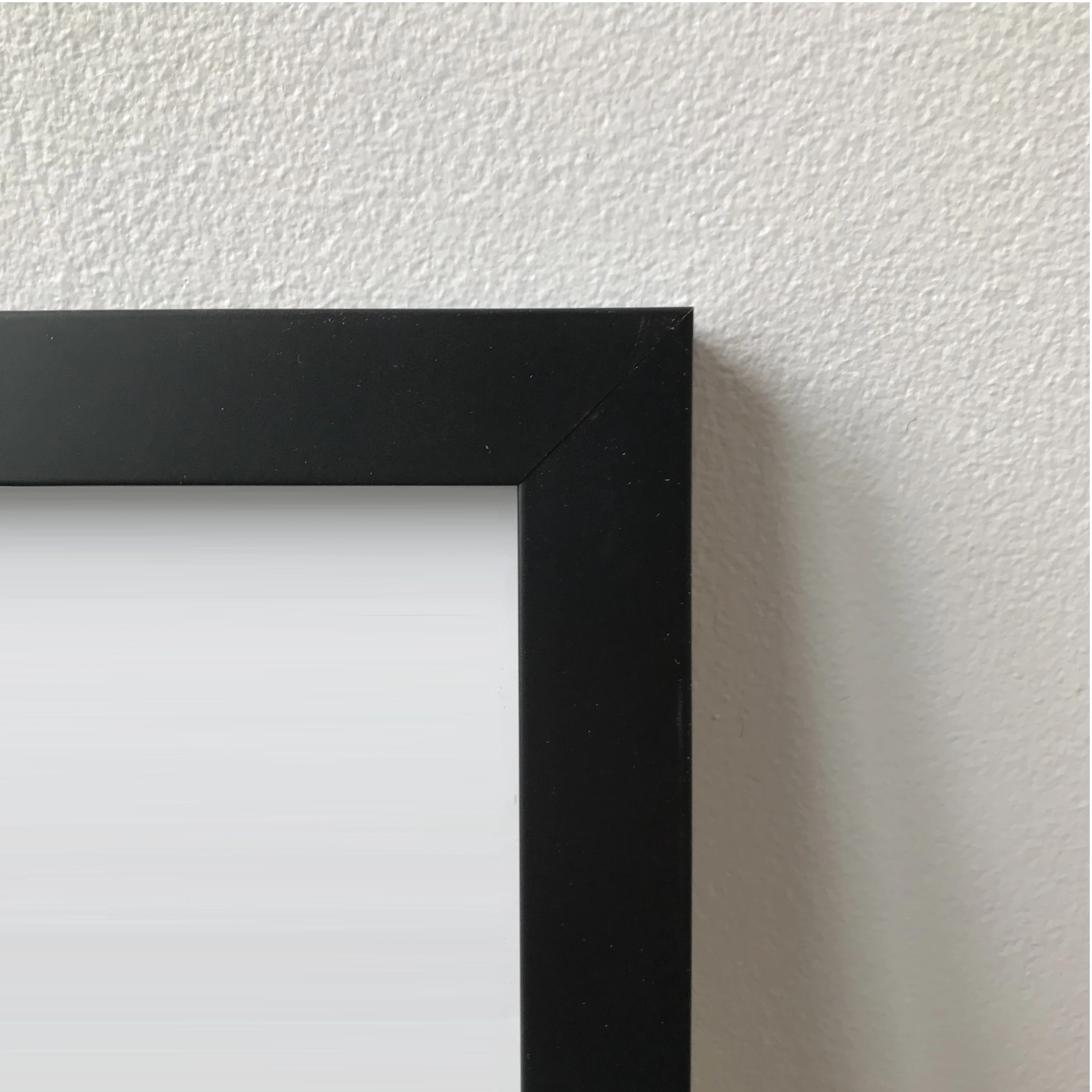 Cadre bois noir avec vitre [16 x 20 po]