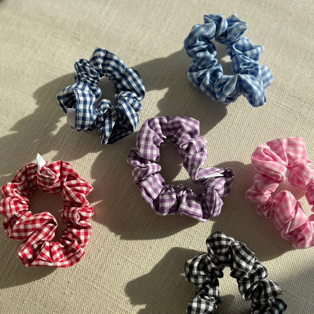 Chouchou à cheveux Gingham