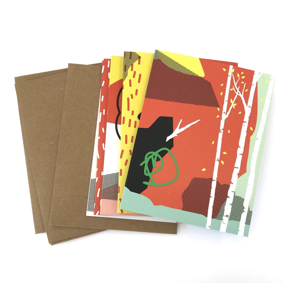 Coffret de 5 cartes variées 'Célébration' - Image 4