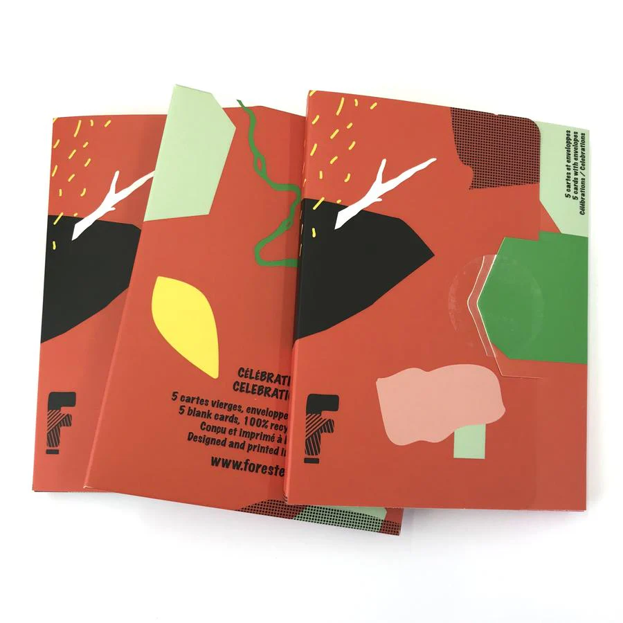 Coffret de 5 cartes variées 'Célébration' - Image 7