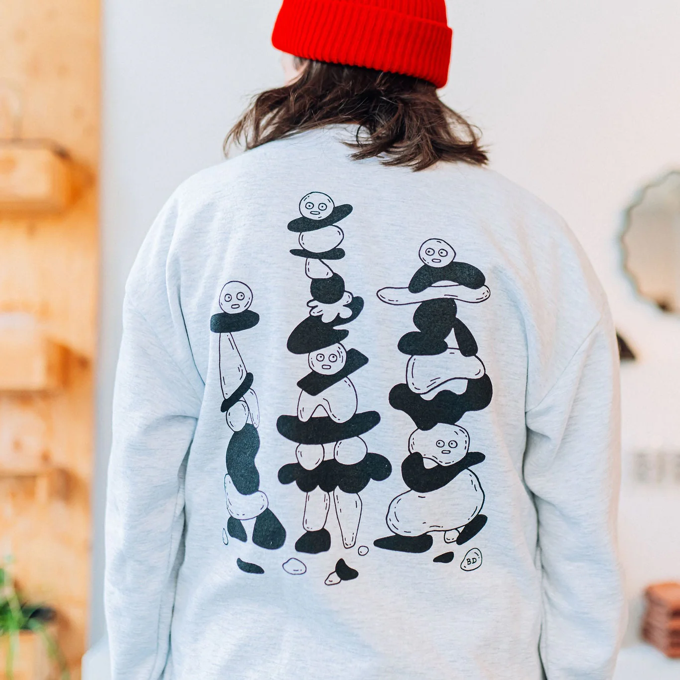 Crewneck Collection de roches