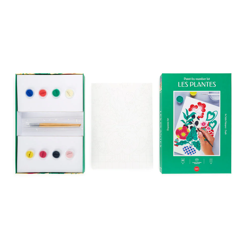 Ensemble de peinture à numéros Les Plantes - Image 6