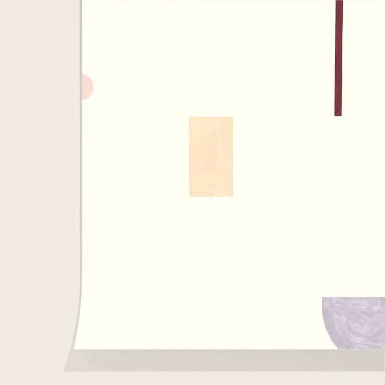 Papier peint Géométrie Lilas - Image 2
