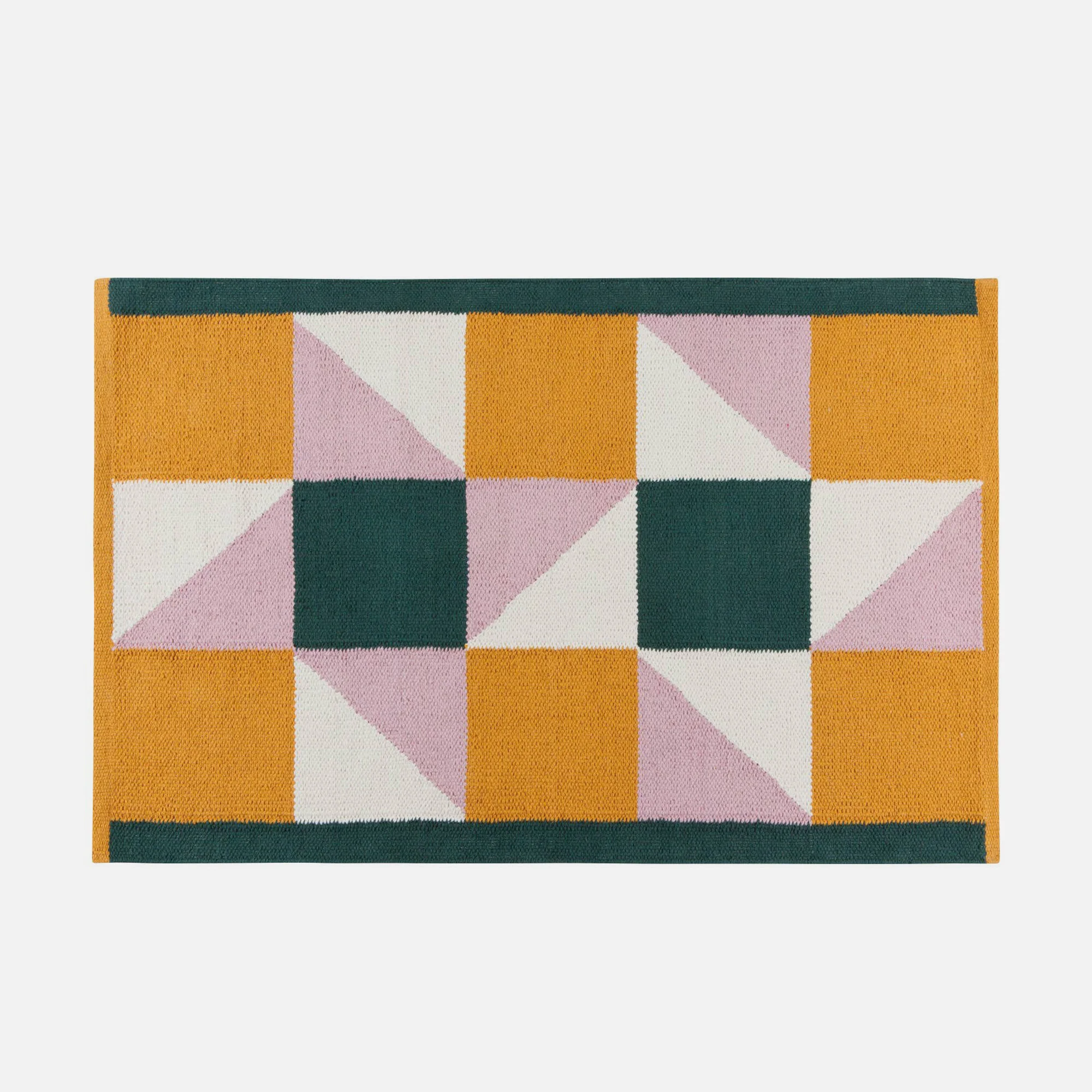 Petit tapis tissé Sequence Fomation