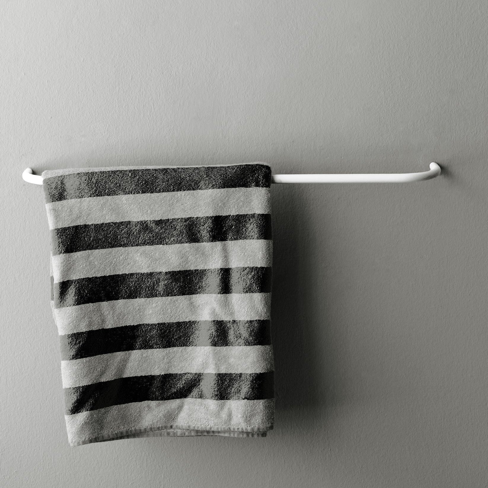 Porte serviette blanc