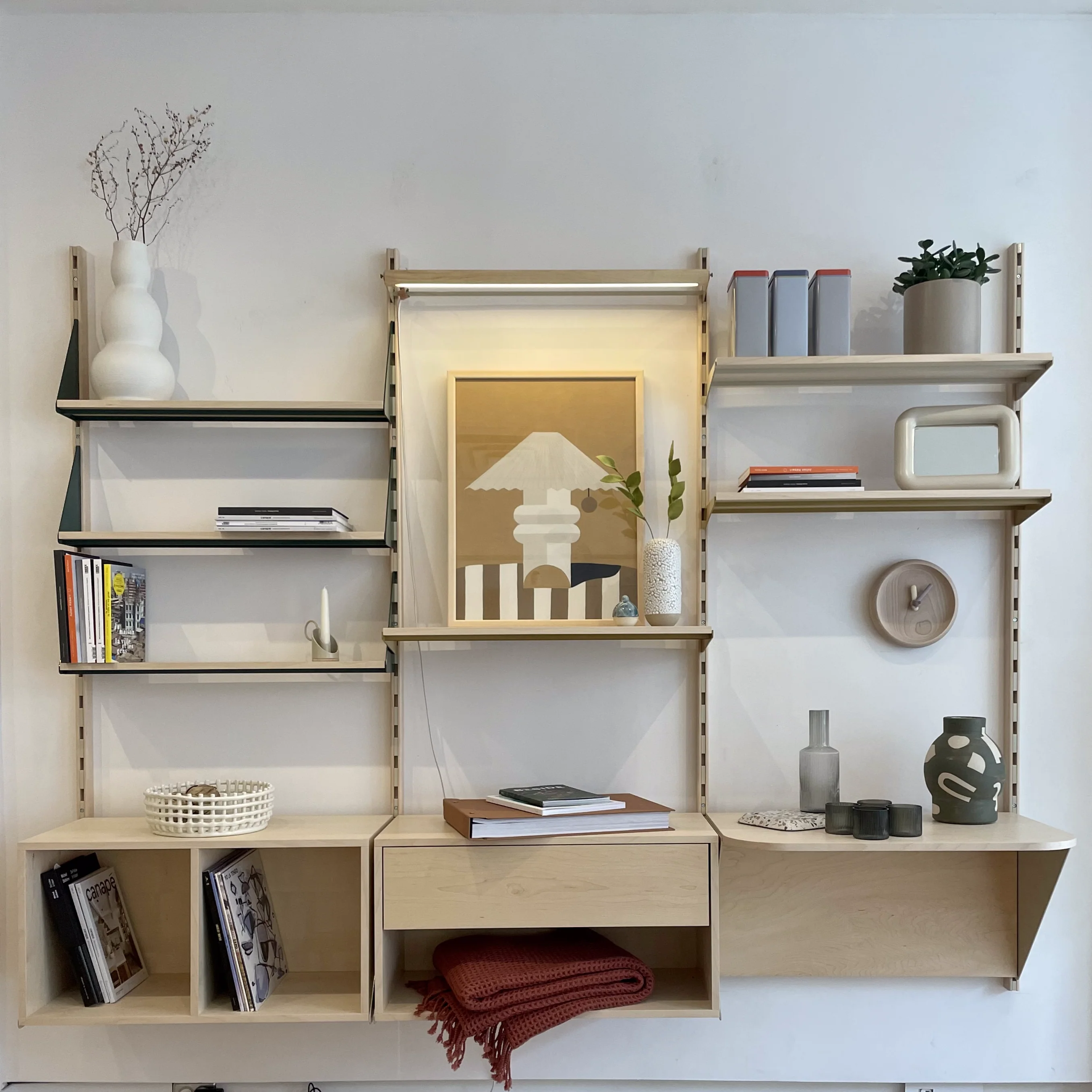 Système de rangement Plan libre [sur commande]