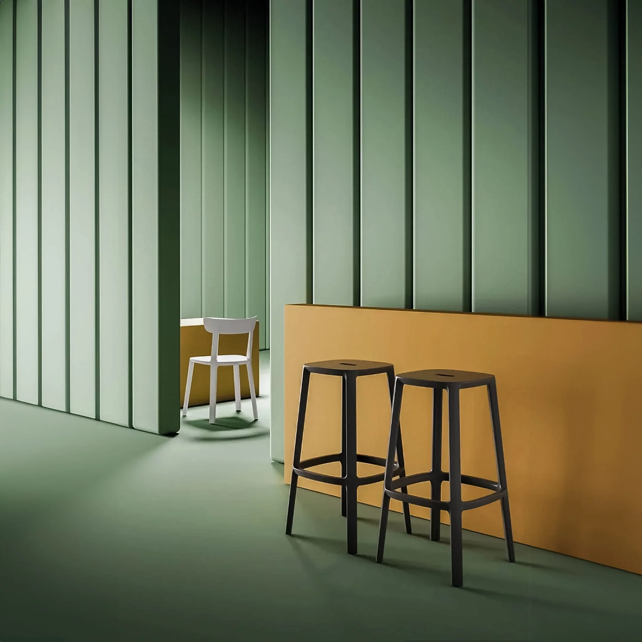 Tabouret Cadrea  [couleurs variées] - Image 9